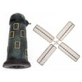 thumbnail image 2 of Starfish Decor,Lighthouse Decor Retro Fashion Lighthouse Decor LED Lighthouse Decoration Optimal Efficiency, 2 of 14