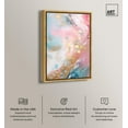 thumbnail image 2 of Cosmic Streams Canvas Geode Wall Art by Art Remedy, Gold Frame, 36" x 54", 2 of 7