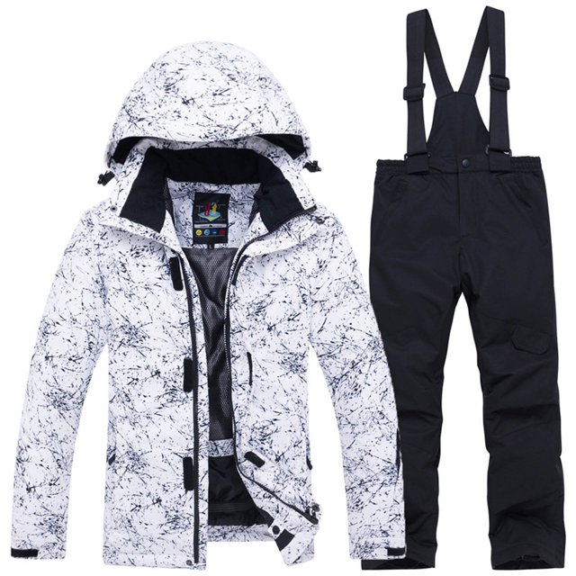 Sunnyoo Combinaison de Neige pour Fille, Veste Imperméable Chaude pour Sports Extérieurs Ski