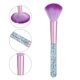 thumbnail image 3 of Kit de herramientas de cepillo de maquillaje de belleza con cepillo para polvo para manicura y uñas de cristal de Color degradado (púrpura), 3 of 8