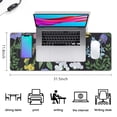thumbnail image 5 of Functional & Cute Garden Flowers Mouse Mat - Soft to the Touch, Non-Slip Rubber Base, Easy to Slide, Splash Resistant, Portable, Personalized Design, Ideal for Computers, 31.5x11.8 Inch, 5 of 7