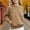 Khaki, variant on Girls Oversized Crewneck Sweatshirt Long Sleeve Pullover Tops Drop Shoulder Side Split Fleece Sweatshirts Casual Fall Clothes for Kids 3-14Y, Black 110