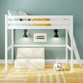 thumbnail image 2 of Classic Twin High Loft with Ladder on End, White, 2 of 12