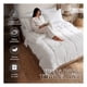 thumbnail image 3 of Set Edredón Queen Size + Funda De Almohada + Sábanas 7 Pzas Real Textil Blanco - Blanco, 3 of 8