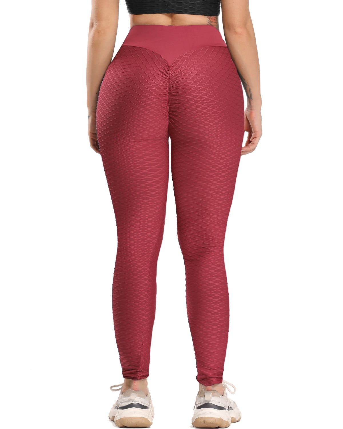 Seasum Seasum High Waist Yoga Pants For Women Tummy Control Scrunch