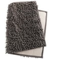 thumbnail image 7 of LABSERRON Non Slip Floor Mat For Living Room Polyester Fiber Grey 1Pack 23.6x15.7in, 7 of 7