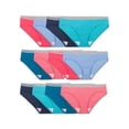 thumbnail image 1 of Ropa interior Fruit of the Loom para mujer, hipster de tiro bajo jaspeado, 1 of 1