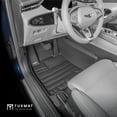 thumbnail image 5 of TuxMat - for Genesis GV70 EV 2023-2025 Models - Custom Car Mats - Maximum Coverage, All Weather, Laser Measured - This Full Set Includes 1st and 2nd Rows, 5 of 10