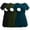 Black/Army Green/Teal, variant on Women's Maternity Clothes Short Sleeve Nursing Tops Breastfeeding Shirts 3-Pack
