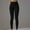 Black, variant on Womens Yoga Pants High Waisted No See Through Belly Control Cycling Workout Gym Cycling Soft Yoga Pants