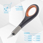 Slice Precision Knife with Finger Loop Grip and Ceramic Safety Blade