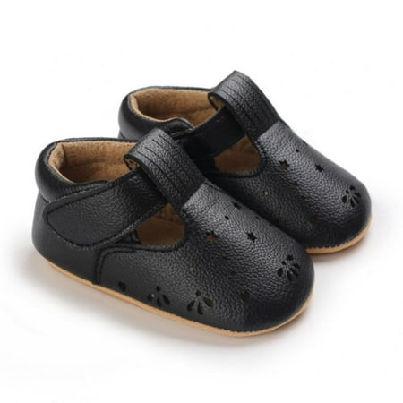 

Infant Sneakers Soft Non-Slip Sole Shoes PU Leather Baby Boys Girls First Walkers Casual Prewalker Crib Shoes (0-6 Months) 1/S Size