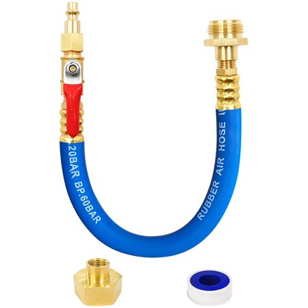 RV Antifreeze kit Sprinkler Adapter with Shut Off Valve, 12 inch air ...