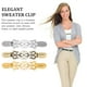 thumbnail image 3 of unbranded 3Ud De Suéter Con Clips De Aleación Multicolor Para Uso Casual Y Formal, 3 of 8