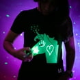 thumbnail image 2 of Kids Interactive Glow In The Dark T-Shirt - Magical Unicorn, 2 of 6