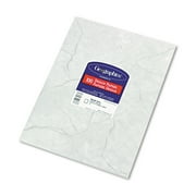 Geographics Design Paper 24 lbs. Marble 8 1/2 x 11 Gray 100/Pack 39017