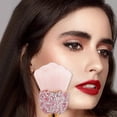 thumbnail image 4 of Pincel para polvos de uñas, pincel para colorete en polvo, pincel de maquillaje rosa, pincel grande para polvos, herramientas de belleza, 4 of 6