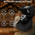 thumbnail image 5 of Enroslu Watch Winder for Automatic Watches,Automatic Watch Winder Box, Watch Winder for Women's and Men's Watches with Quiet Motor, Flexible Leather Pillow Fit (Black), 5 of 6