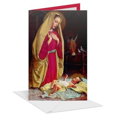 American Greetings Religious Christmas Cards (Mother Mary)