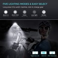 thumbnail image 3 of Ultra Bright USB Rechargeable Bike Lights Front and Back Perfect Bicycle Light Set, 3 of 4