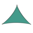 thumbnail image 6 of Summercome 9.8'x9.8'x9.8' Sun Shade Sail, Triangle Curved Canopy UV Block, Outdoor Shade Cover, Triangle Heavy Duty Permeable Backyard Shade Cloth, Perfect for Patio Garden Sandbox (Sky Blue, 3x3x3m), 6 of 7