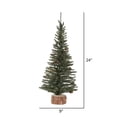 thumbnail image 4 of Árbol de Navidad Vickerman de pino caramelo de 60 cm con base de madera, 4 of 5