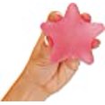 thumbnail image 3 of NOVA Hand Exerciser Star, Hand Grip Squeeze Star for Strength, Stress and Recovery, Comes in 3 Resistance Levels - Pink Soft, Orange Medium and Blue Firm, 3 of 4
