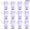 thumbnail image 3 of 12 bolsitas de lavanda con estampado floral, bolsitas vacías para fragancias, para un sueño relajante (morado claro), 3 of 5
