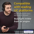 thumbnail image 6 of Jabra Evolve2 65 - USB-C MS Teams Mono - Black Wireless Headset / Music Headphones, 6 of 7