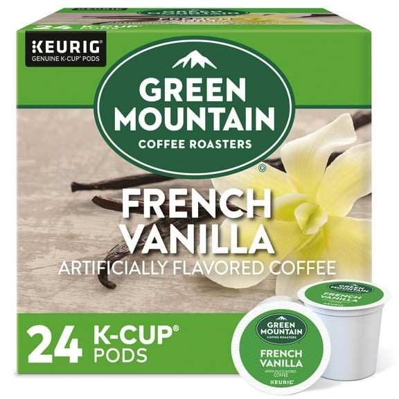 Green Mountain Coffee Roasters French Vanilla Coffee K-Cup Pods - Light Roast - 24 Ct
