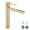 Gold, variant on Aquaterior Single Handle Bathroom Vessel Sink Faucet Rv Lavatory Vanity Sink Mixer Tap Grey (CUPC NSF CEC)