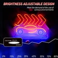 thumbnail image 6 of UPONRAY Car Neon Signs, 16.5"*12.6" Dimmable & USB-Powered LED Neon Light, Stylish Wall Decor for Man Cave, Garage, Workshop, 6 of 9
