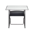 thumbnail image 1 of Safco AlphaBetter Debout - Table - Rectangulaire - Blanc - base Noire, 1 of 6