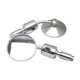thumbnail image 1 of Paquete de 2 espejos de motocicleta Kits de herramientas duraderos Universal 360 ° Rotación corrosión resistente a la resistencia a mano accesorios de ciclomotor plateado Vogacara VI002054-02B, 1 of 7