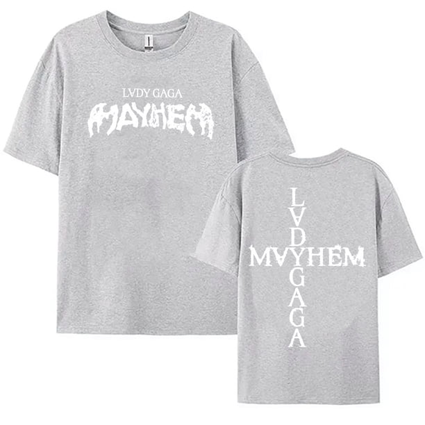 Lady Gaga Mayhem Album 2025 Tshirts New Fashion Singer Printing T Lady Gaga Mayhem Album 2025 Tshirts New Fashion Singer Printing T