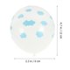 thumbnail image 2 of 100 piezas impresas globos de látex cielo nubes patrón globos fiesta de cumpleaños adornos boda banquete decoración (blanco azul 50 cada uno), 2 of 4