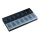 thumbnail image 2 of Organizador de pastils de 14 rejil 2 fi , , 2 veces , estuche portátil para tableta contenedor, pastillero para viaje , negro negro Baoblaze Organizador de almacenamiento, 2 of 8