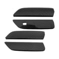 thumbnail image 2 of jiaping 4x car door handle shell covers automobile exterior door decoration replaces car Black Carbon Fiber, 2 of 4