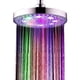 thumbnail image 2 of Cabezal de ducha LED que cambia de varios colores, cabezal de ducha de lluvia para baño, cabezal de ducha de cascada, Control de temperatura redondo/cuadrado de 8 pulgadas Ormromra 2034959-2, 2 of 9