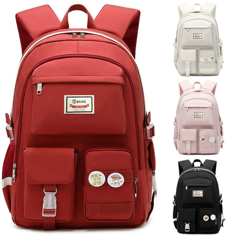 Lovely Women's Waterproof Nylon Backpack With Large Capacity For School &  Laptop