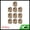Brown, variant on Unique Bargains House Shape Gift Bags 10 Pcs for Various Occasions White