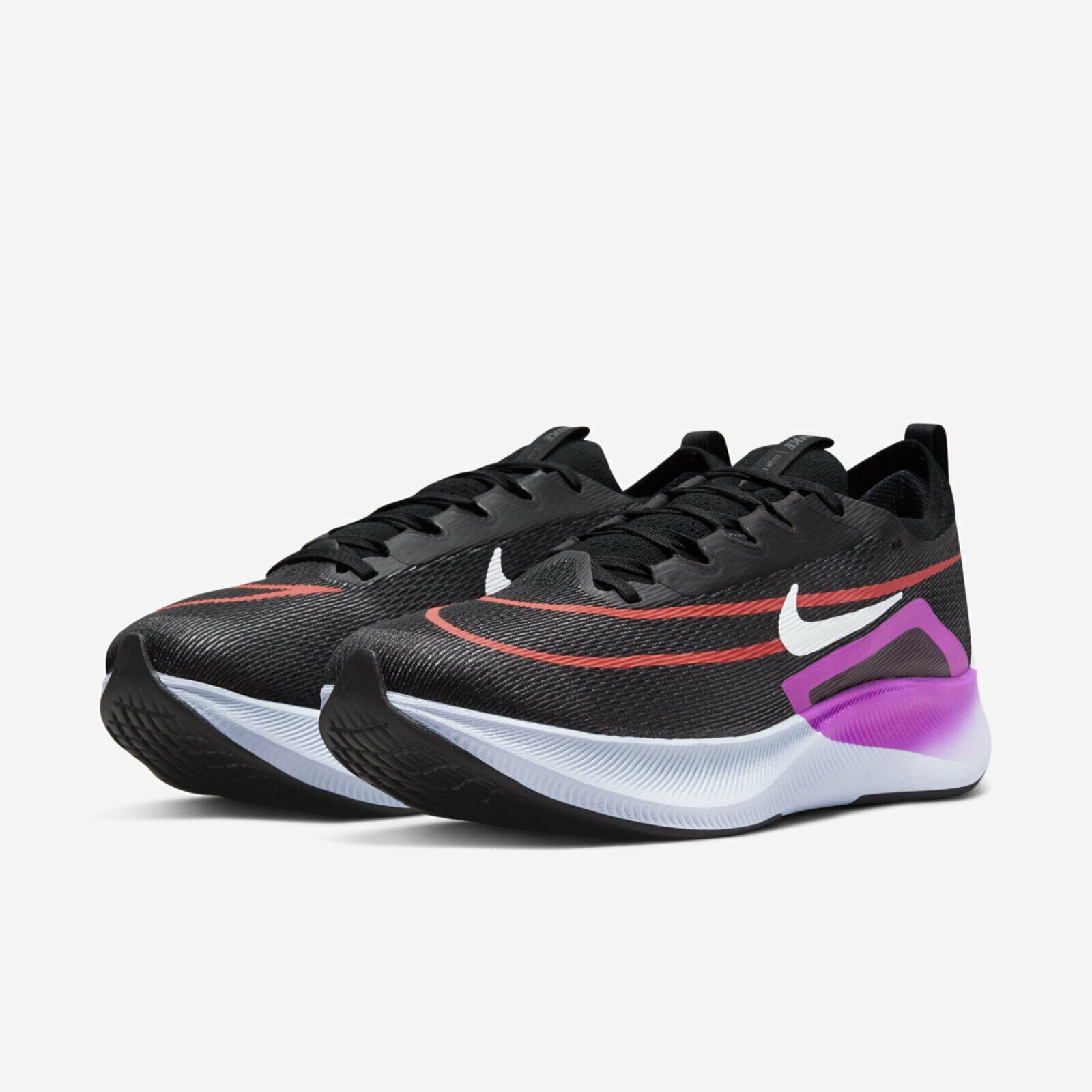 Nike Zoom Fly 4 Men Hyper Violet Running Shoes (7.5) - Walmart.com