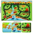 thumbnail image 2 of Kids Carpet Playmat Rug,200X150 CM Dinosaur Car Rugs for Kids Toy Cars,Non Slip Dino Safari Road Map Kids Rug for Playroom Bedroom Boys,Kids Play Mat Road Rug,Track Rug Car Play Carpet for Kids, 2 of 7