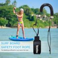 thumbnail image 4 of Cuerda De Pierna De Pie De Surf Correa de tabla de surf en espiral TPU Surf Stand UP Paddle Board Tobillo Correa Accesorios Sywqhk Para Estrenar, 4 of 8