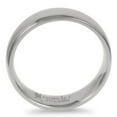 thumbnail image 3 of 6mm Mens Comfort Fit Titanium Plain Wedding Band ( Available Ring Sizes 7-12 1/2) sz 10.5, 3 of 4