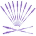 thumbnail image 1 of 300 Disposable Mascara Wands Eyelash Brush Spoolies for Eye Lash Extension Eyelash Extension Supplies Makeup Tools Accessories (New Deep Purple-300 pcs), 1 of 5