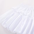 thumbnail image 6 of Fgnfyis Skirts for Girls Bow Ribbon Flutter Party Shorts Adorable Lightweight Skirt Girls White 6-7 Years, 6 of 7