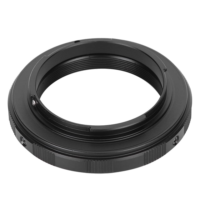Lens Adapter Ring, Manual Operation Camera Lenses Adapter Firm Fixing Wide Application For T2