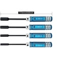 thumbnail image 5 of 4Pcs Nut Driver Set RC Tool Set Hex Nut Driver for RC Vehicle RC Helicopters FPV Drones Cameras Appliances Repair 4mm 5.5mm 8mm 7mm Nut Driver, 5 of 7