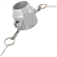 thumbnail image 2 of 2 Piezas de Conexión de Manguera de Leva y Ranura Tipo B Global, Conector de 2 Pulgadas X Macho NPT de 2 Pulgadas con 2 Juntas de Leva de 2 Pulgadas., 2 of 6